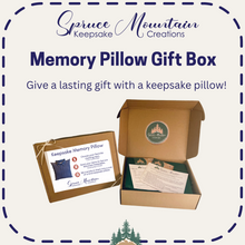 Load image into Gallery viewer, Memory Pillow Gift Box