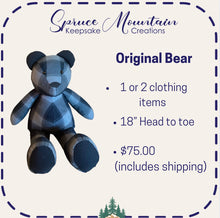 Load image into Gallery viewer, Original Keepsake Bear