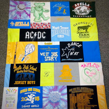 Load image into Gallery viewer, Mix and Match Style T-shirt Quilt