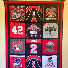 Load image into Gallery viewer, Original T-shirt Quilt with Sashing