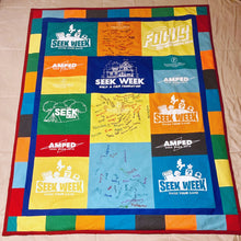 Load image into Gallery viewer, Mix and Match Style T-shirt Quilt