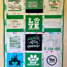 Load image into Gallery viewer, Original T-shirt Quilt with Sashing