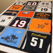 Load image into Gallery viewer, Original T-shirt Quilt with Sashing