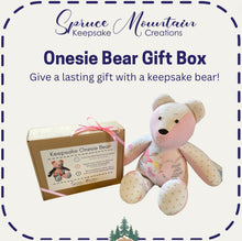 Load image into Gallery viewer, Onesie Bear Gift Box