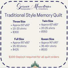 Load image into Gallery viewer, Memorial Quilt