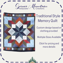 Load image into Gallery viewer, Memorial Quilt