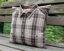 Load image into Gallery viewer, Collared Shirt Pillow
