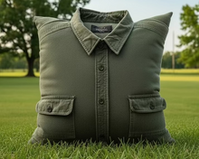 Load image into Gallery viewer, Collared Shirt Pillow
