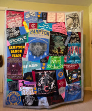 Load image into Gallery viewer, Collage Style T-shirt Quilt
